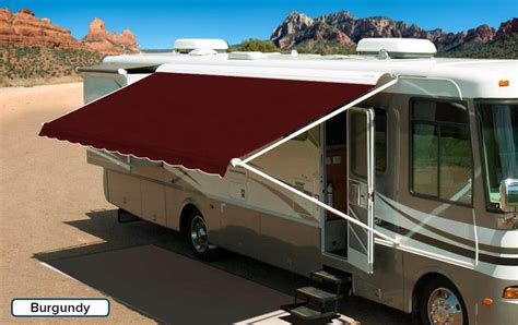 rv awning fabric with metal cover|rv auto awning covers replacements.